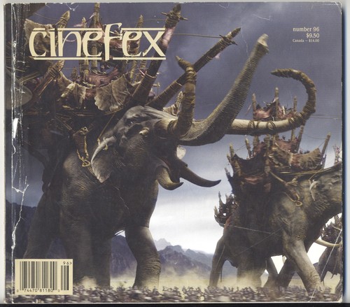 Cinefex magazine 96 return - magazine, #