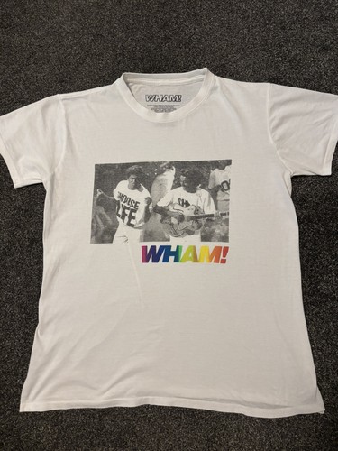Official wham white shirt - official, t-shirt