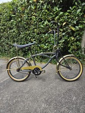 Custom Lowrider Beach Cruiser Bicycle 20 Wheels Classic Bike Black