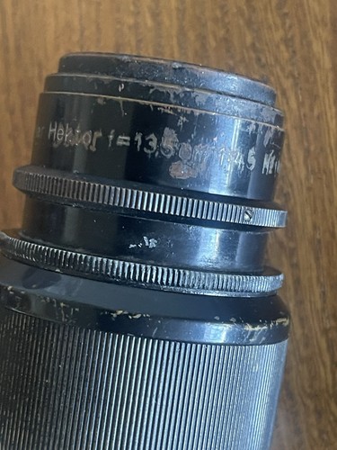 Leica hektor 5cm 5 - 13.5cm, f4.5