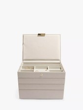 Stackers Classic Jewellery Box Set of 4 Layers Taupe – Open Box RRP £85