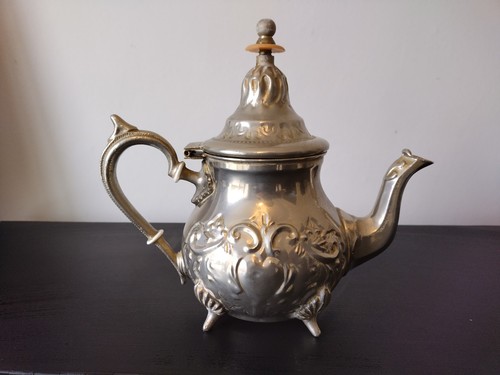 Vintage silver plate moroccan - vintage,