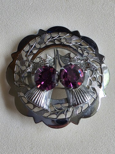 Vintage silver tone mizpah - vintage,