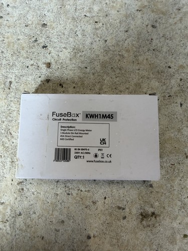Fusebox kwh1m45 energy meter - fusebox,