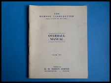 Vintage WWII The Hobson Carburettor Overhaul Manual