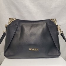 FOXER Genuine Black Leather