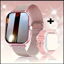 Smart Watch Men Women with Double Strap Fitness Tracker Sport Watches UK