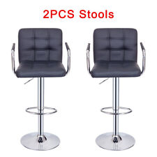 Bar Stools Set of 2 PU Leather