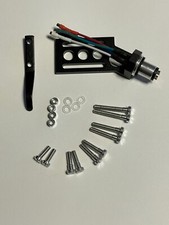 Black Angled Offset Headshell