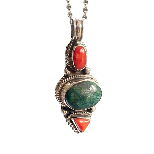 Sterling silver pendant - sterling,