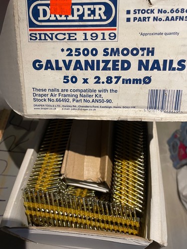 Draper galv nails for - , nail