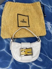 Vintage Fendi Croissant White