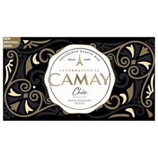 3 x Camay Chic Soap Bar 125g