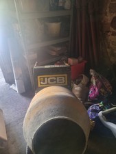 Cement mixer with about 20
