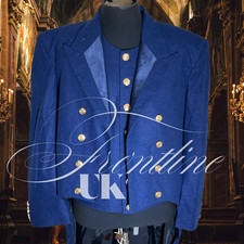Blue Regency Military Tailcoat