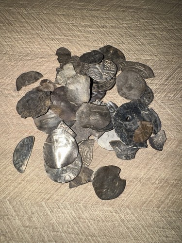 Silver hammered coins joblot - coins,