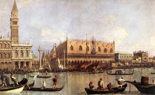 Canaletto palazzo ducale - canaletto, and