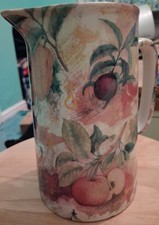 Staffordshire Pottery Company Fruit Harvest Country Fruit Pattern Jug