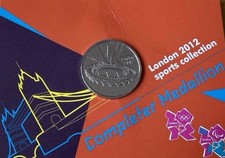 Olympic 50p Medallion London