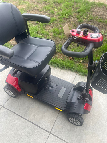 Red black wheel - red/black, 4-wheel