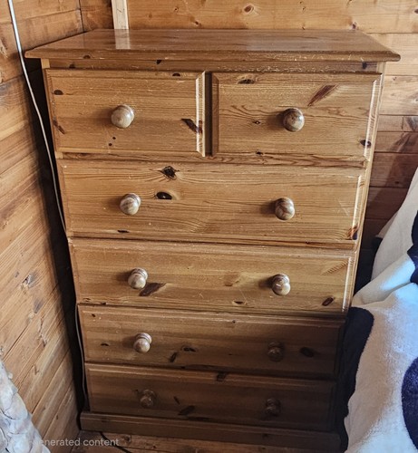 Solid pine chest - solid,