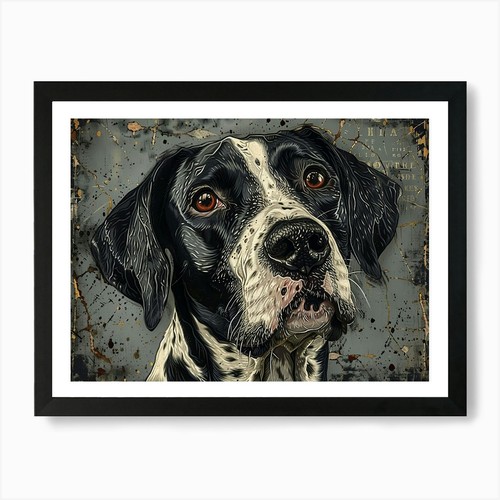English pointer fine - pointer, art
