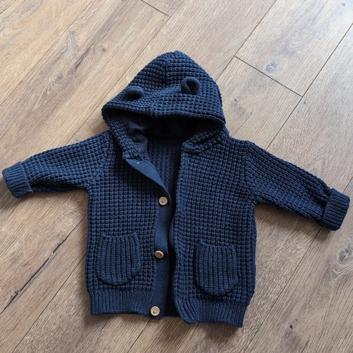 Baby boys hooded - hooded, buttoned