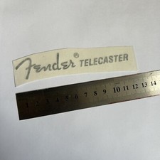 Fender telecaster headstock peel And stick decal / non water slide / uk stock