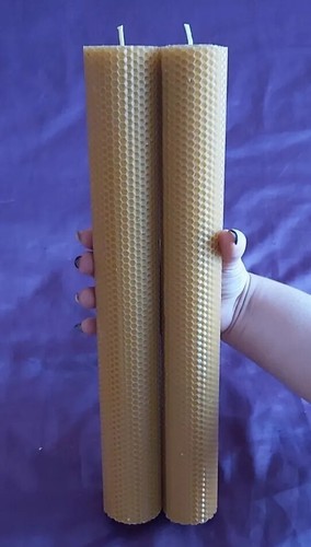 Xxl candles pure beeswax - ,