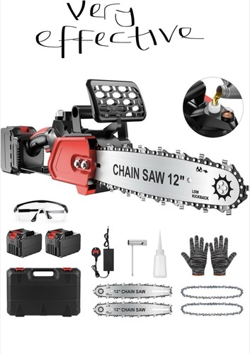 Electric chainsaw - chainsaw,, 12"
