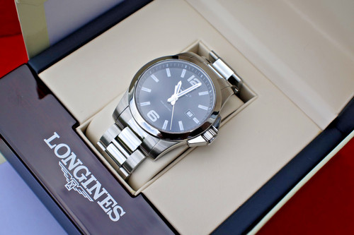 Longines conquest gents watch - conquest,