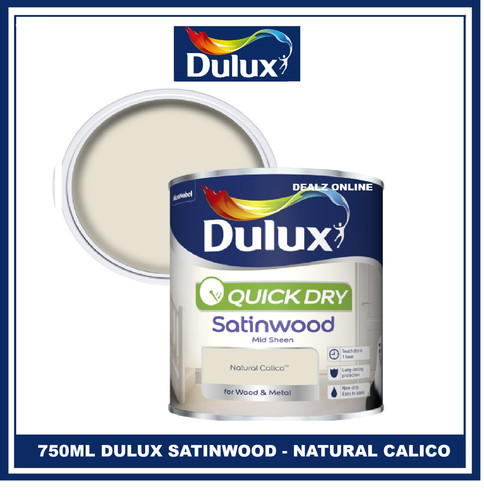 Dulux quick dry natural calico - quick,