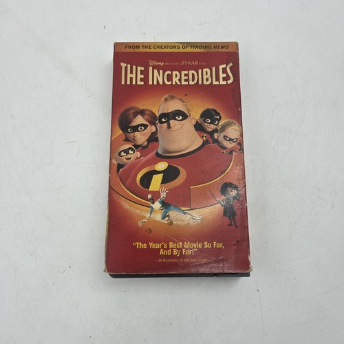 The incredibles vhs - incredibles, 2005