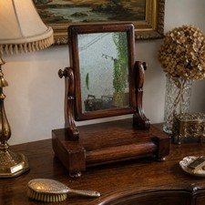 Victorian mahogany toilet - victorian,