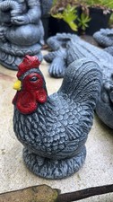 Solid Concrete Chicken Statue