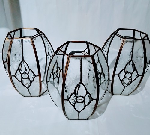 Leaded light ceiling shades - ceiling,