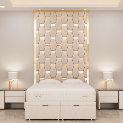 Luxury tall high - high, headboard