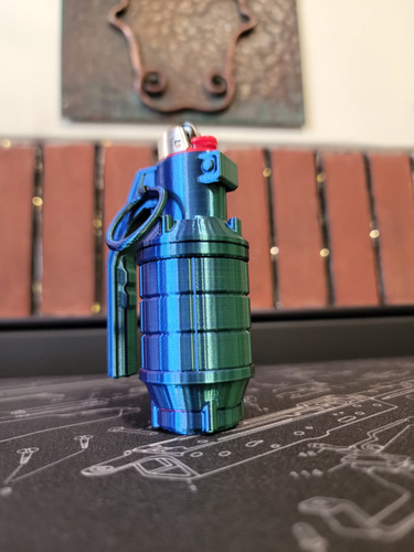 Bic frag grenade - bic, 3d
