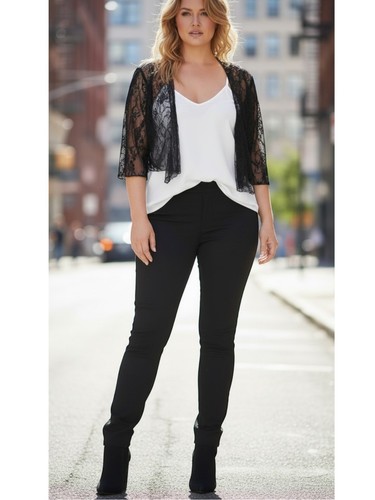 Ladies sleeve black lace - ladies,