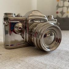 Ceramic Silver Chrome  Camera