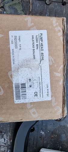 Pump for halstead - for, new