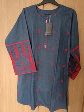 Al Karam Embroidered Denim