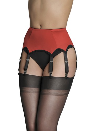 Classic suspender belt with - classic,
