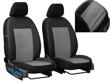 TAILORED FRONT SEAT COVERS For FORD TRANSIT Mk7 2006-2013 ARTIFICIAL LEATHER