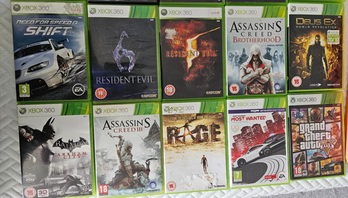 Xbox 360 games bundle - 10,
