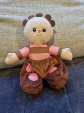 Cbeebies In The Night Garden Tombliboo 7" Plush Soft Toy, Pink Brown 