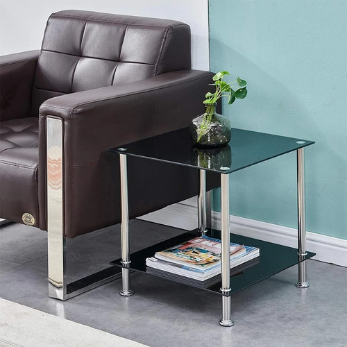 Modern tempered glass top - modern,