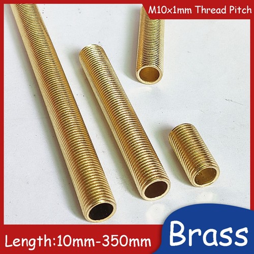 Brass thread tube m10 - brass, metal