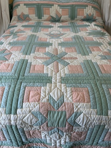 Vtg quilt log - vtg, cabin