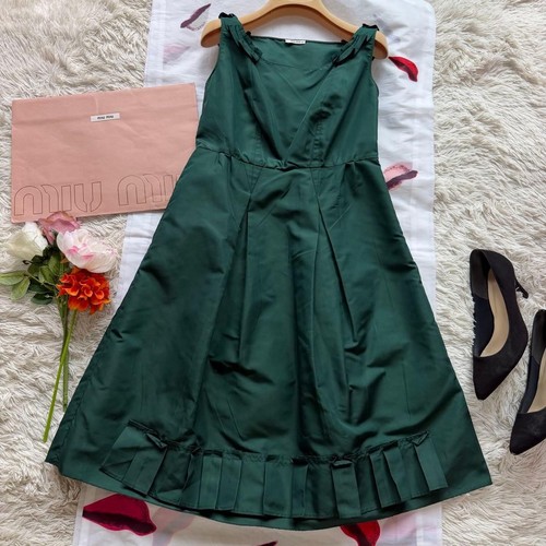 Miu green dress - miu,